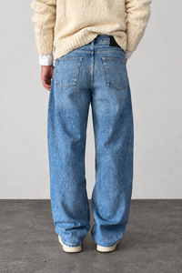 Jeans balloon fit DR DENIM -OMAR BARREL SKY USED