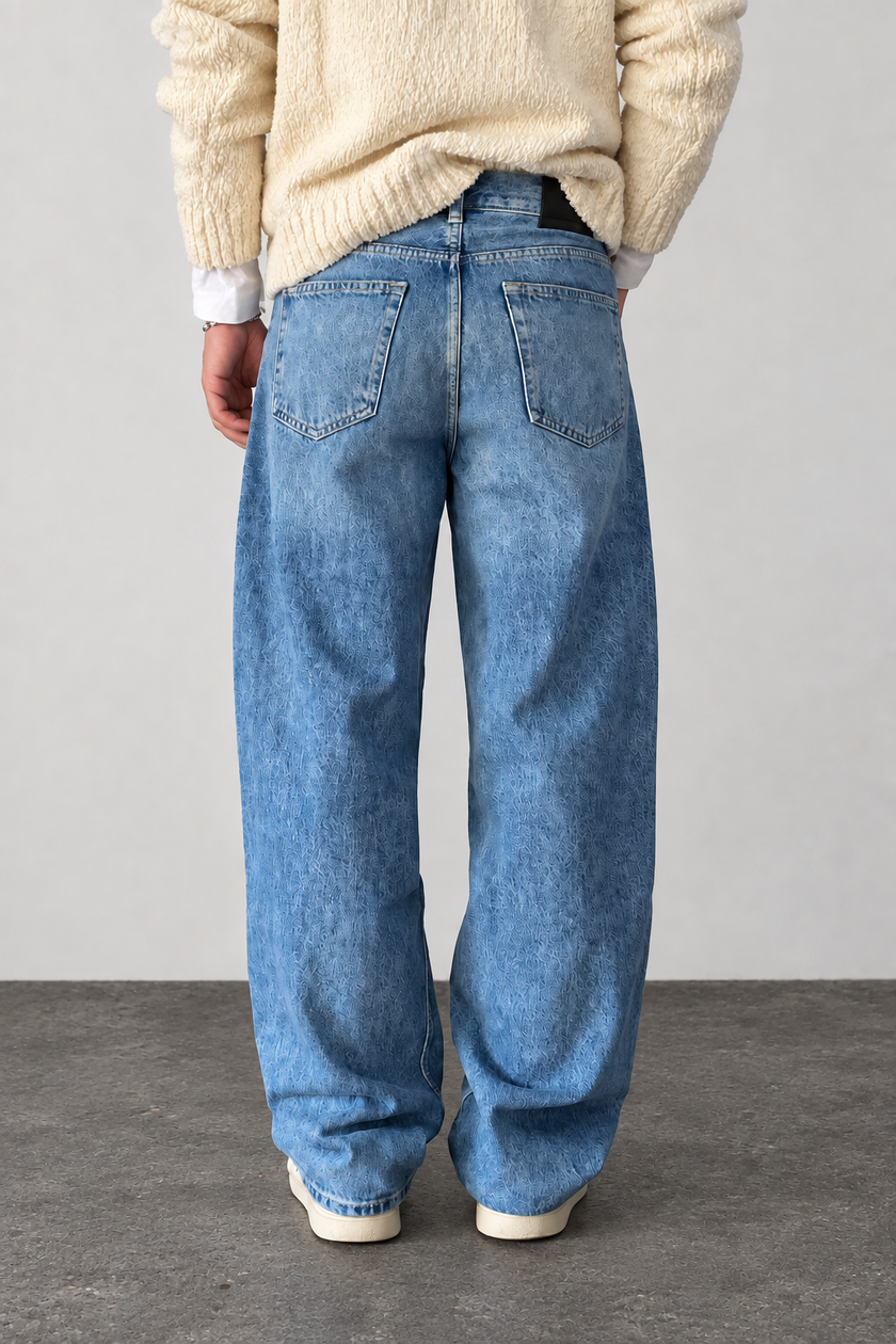 Jeans balloon fit DR DENIM -OMAR BARREL SKY USED