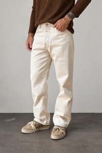 Jeans WOODEN - ORIGINAL VINTAGE ECRU' MORO