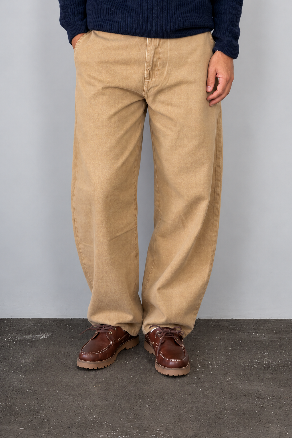 Pantalone WOODEN - BALLOON CAMMELLO