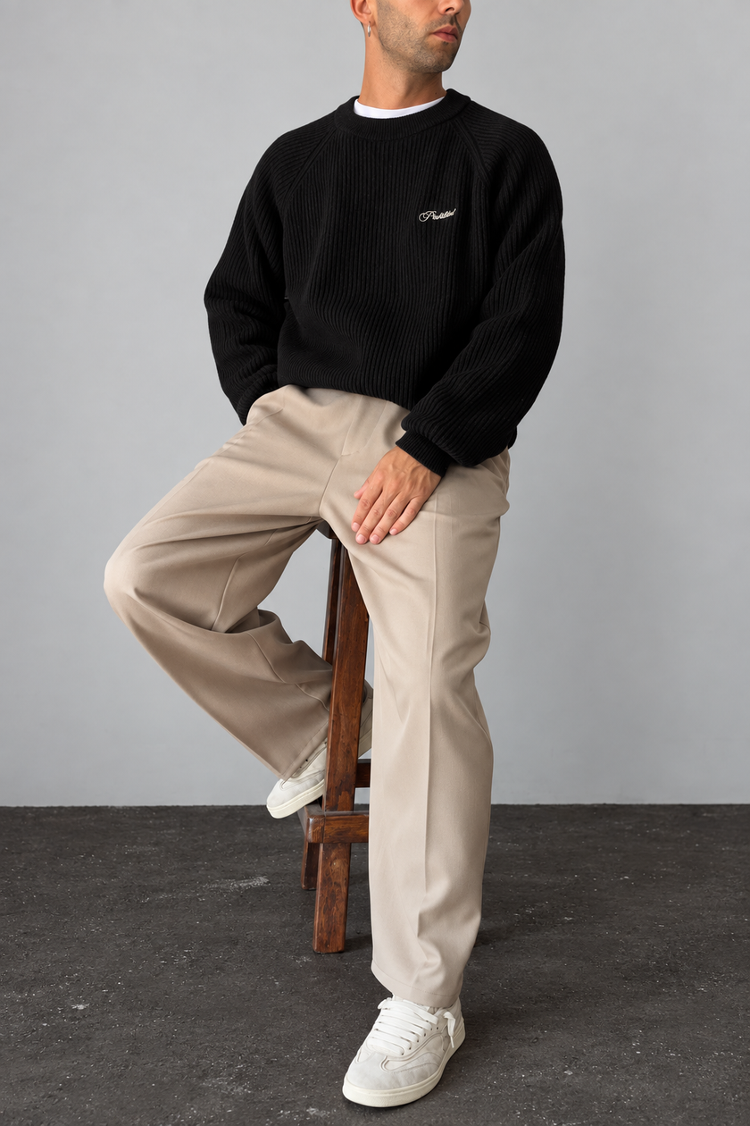 Maglione oversize PROHIBITED - CAMPUS BLACK