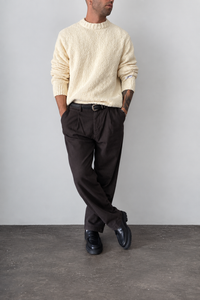 Maglione bouclé DRDENIM - MIC ECRU'