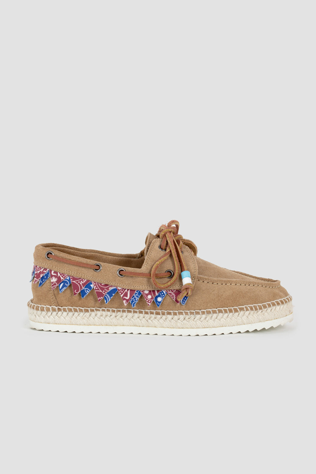 Lagoa Nautico Bandane Suede-Arena