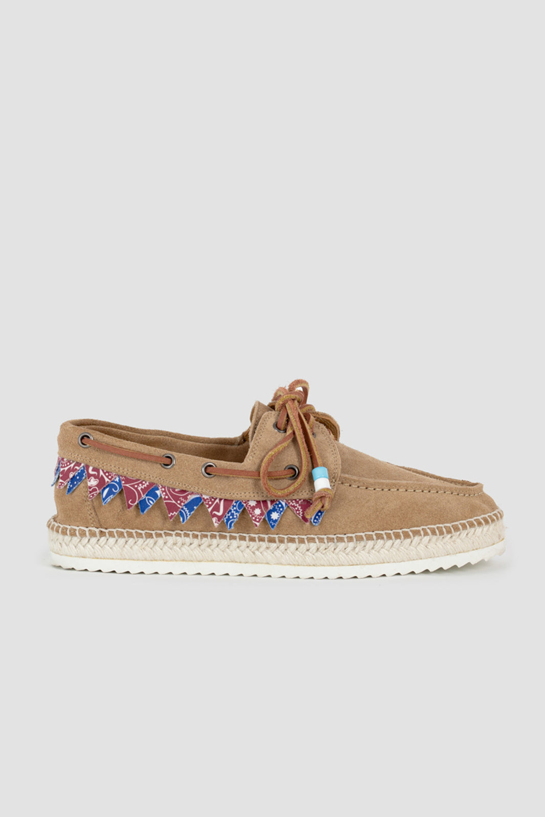 Lagoa Nautico Bandane Suede-Arena