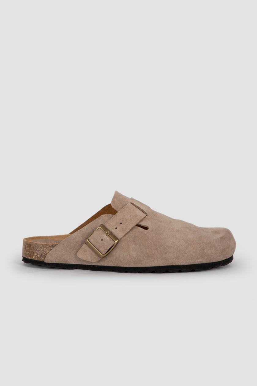 Lagoa Dandara frange suede - PIETRA