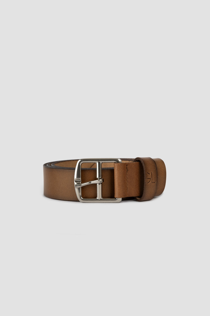 Cintura in pelle GIANNI LUPO - MARRONE PD037