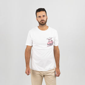 T-SHIRT BERNA-MACCHINA CREAM 243467