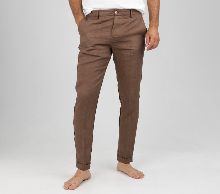 OVER TROUSERS D-COCOA OE1S2S4P37