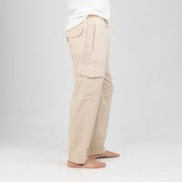 OVER D-BEIGE CARGO TROUSERS OE1S2S4P35