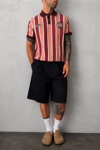 Polo in maglia PROHIBITED - 1030109 RED