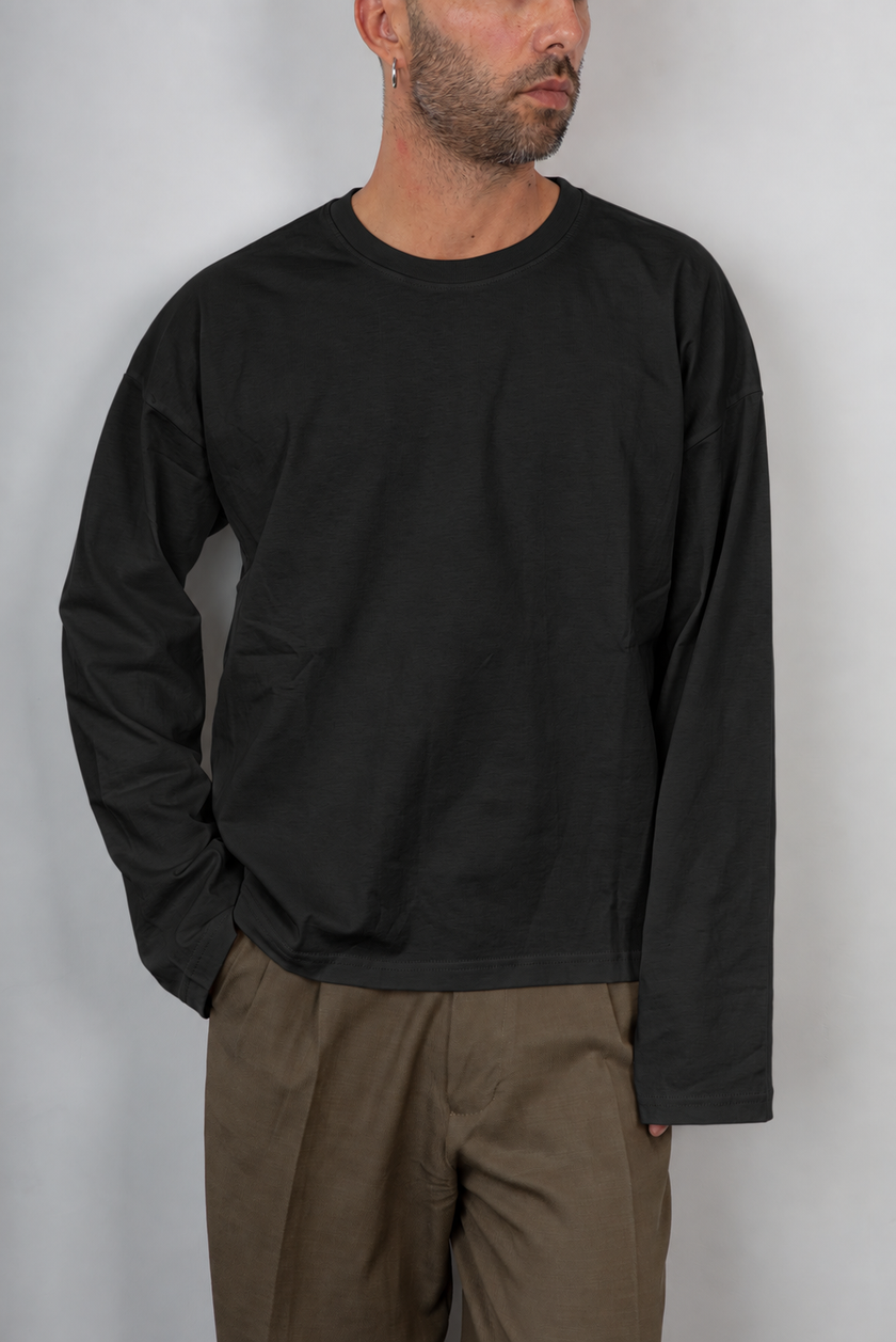 T-shirt manica lunga STILOSOPHY - ESTEBAN NERA
