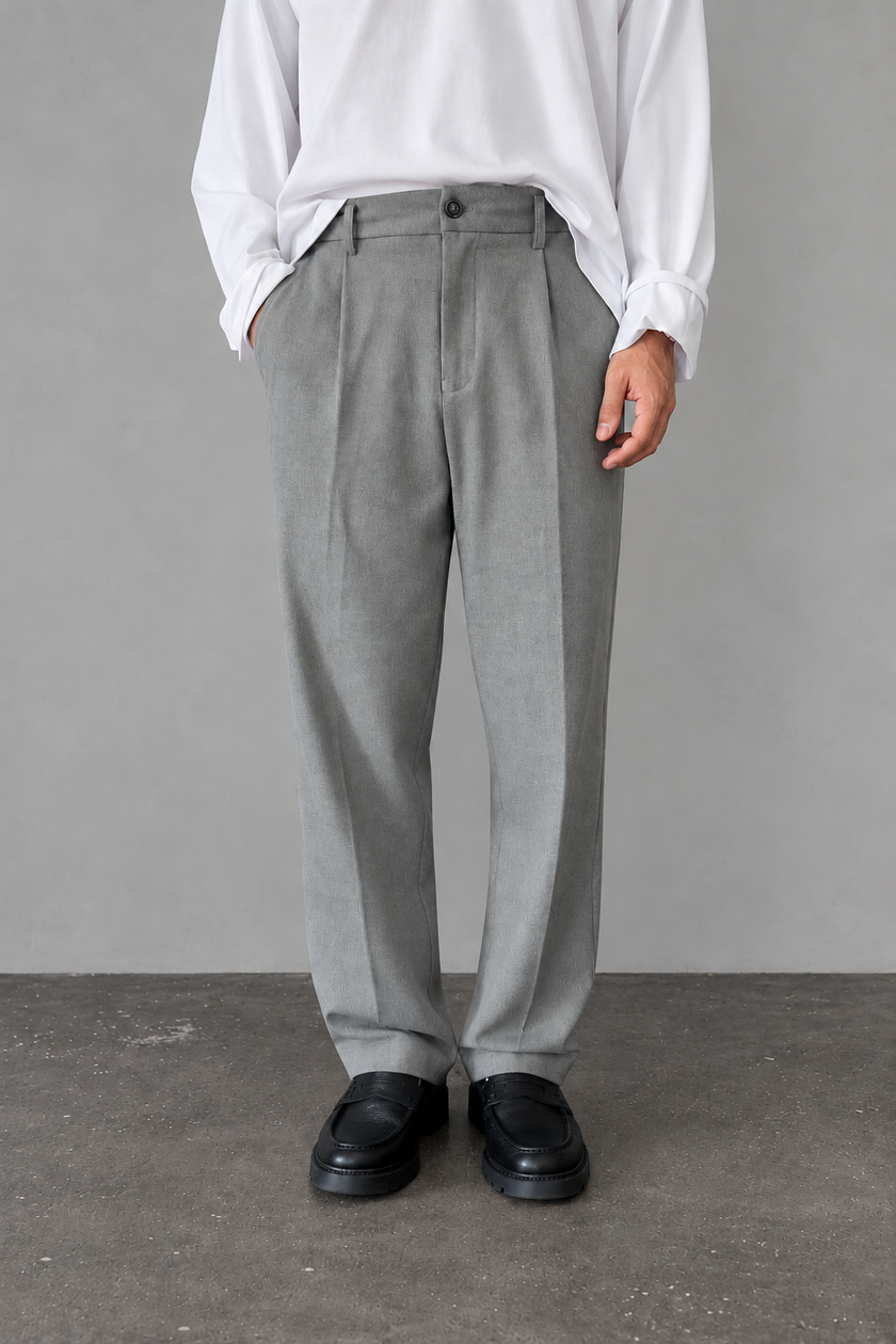 Pantalone flanella GIANNI LUPO - GL9848 GRIGIO
