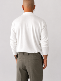 Polo manica lunga GIANNI LUPO - GL33762 WHITE