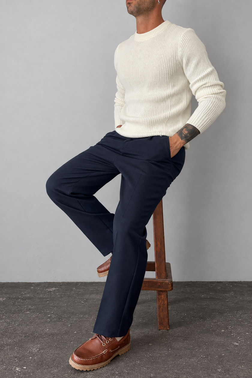 Pantalone TELAMIRA - MTP05139 BLU