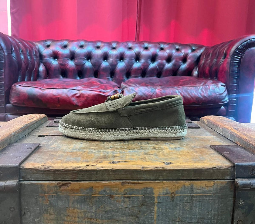 Lagoa Loafer Fringe-Suede-Trebol
