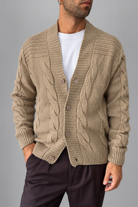 Cardigan granpa SQUAD2 - MA612 BEIGE