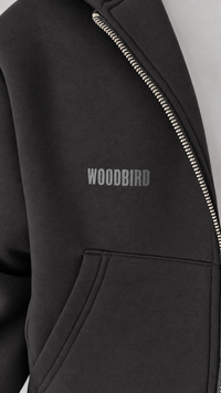 Felpa scuba WOODBIRD - 2616-610 BLACK