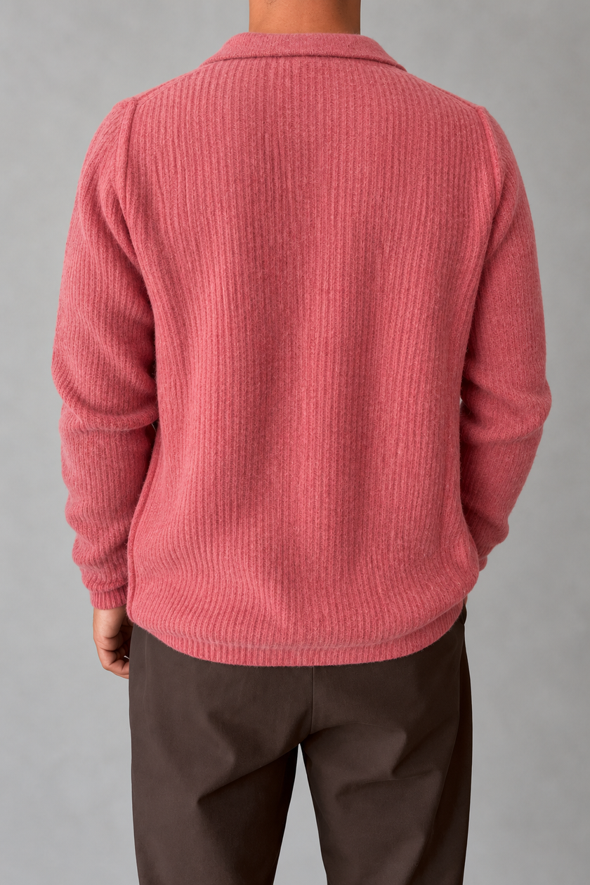 Cardigan WOODEN - DOBBIACO ROSA