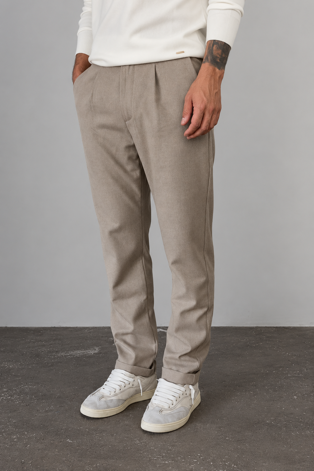 Pantalaccio in flanella GIANNI LUPO - GL5249BD CAMEL