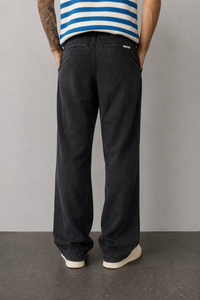 Pantalone palazzo GIANNI LUPO DOUBLE LABEL - GLW077G NERO