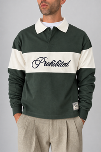 Polo PROHIBITED - 1230041 FOREST GREEN