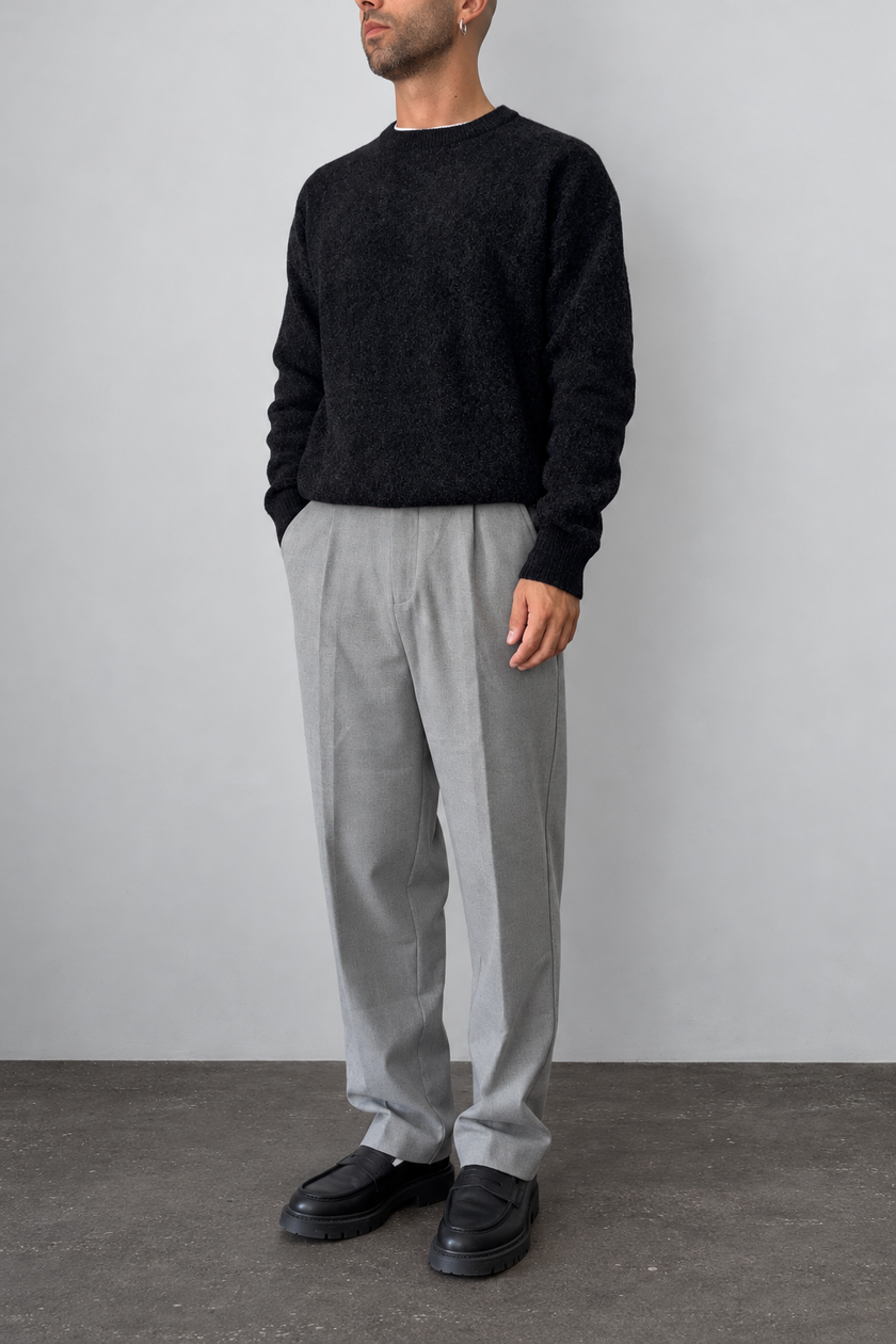 Pantalone flanella GIANNI LUPO - GL9848 GRIGIO
