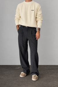 Maglione oversize PROHIBITED - CAMPUS CREAM