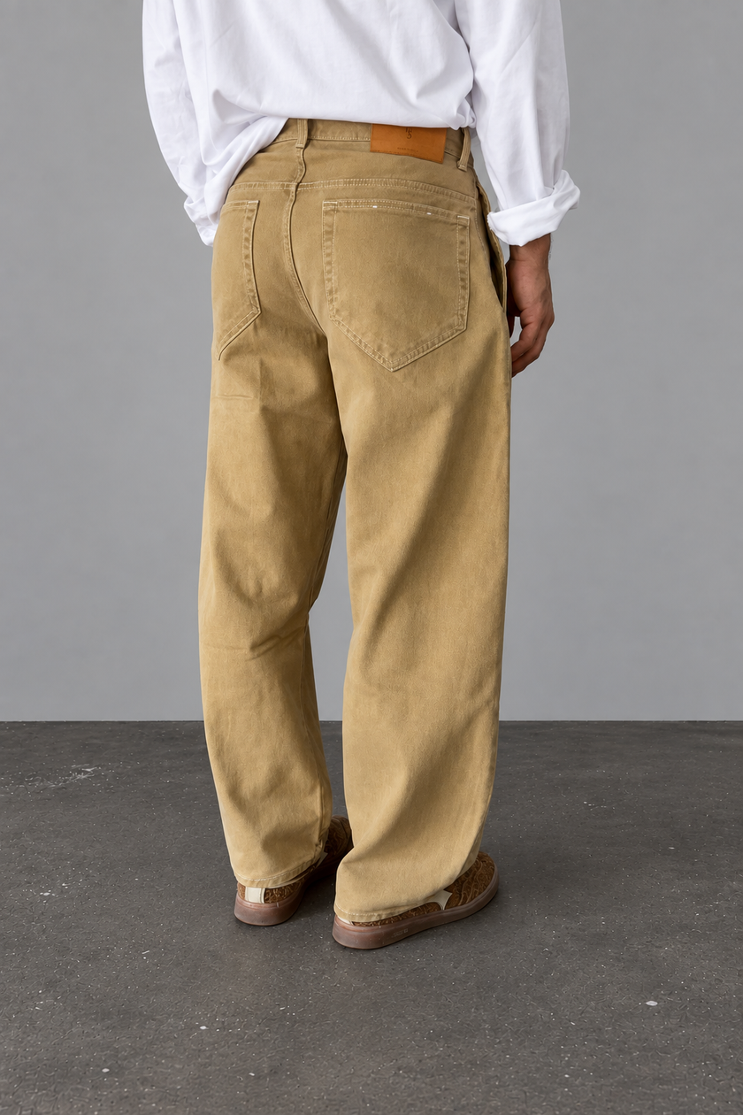 Pantalone WOODEN - BALLOON CAMMELLO