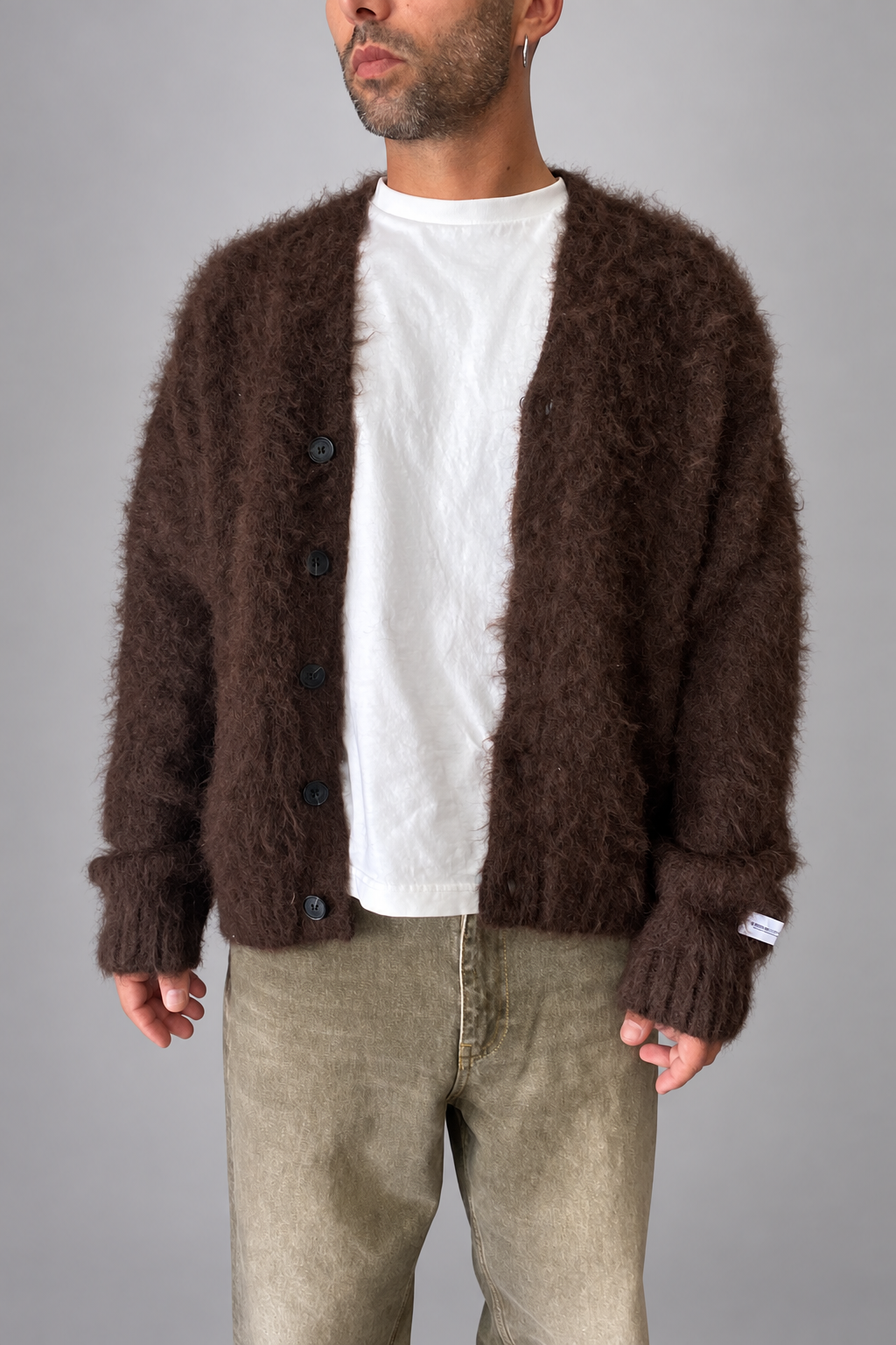 Cardigan DRDENIM - DIG BROWN
