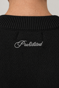 Maglione Initial PROHIBITED - 1180040 NERO