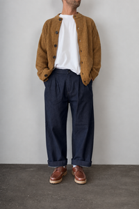 Pantalone pleated denim TELAMIRA - DTP06316
