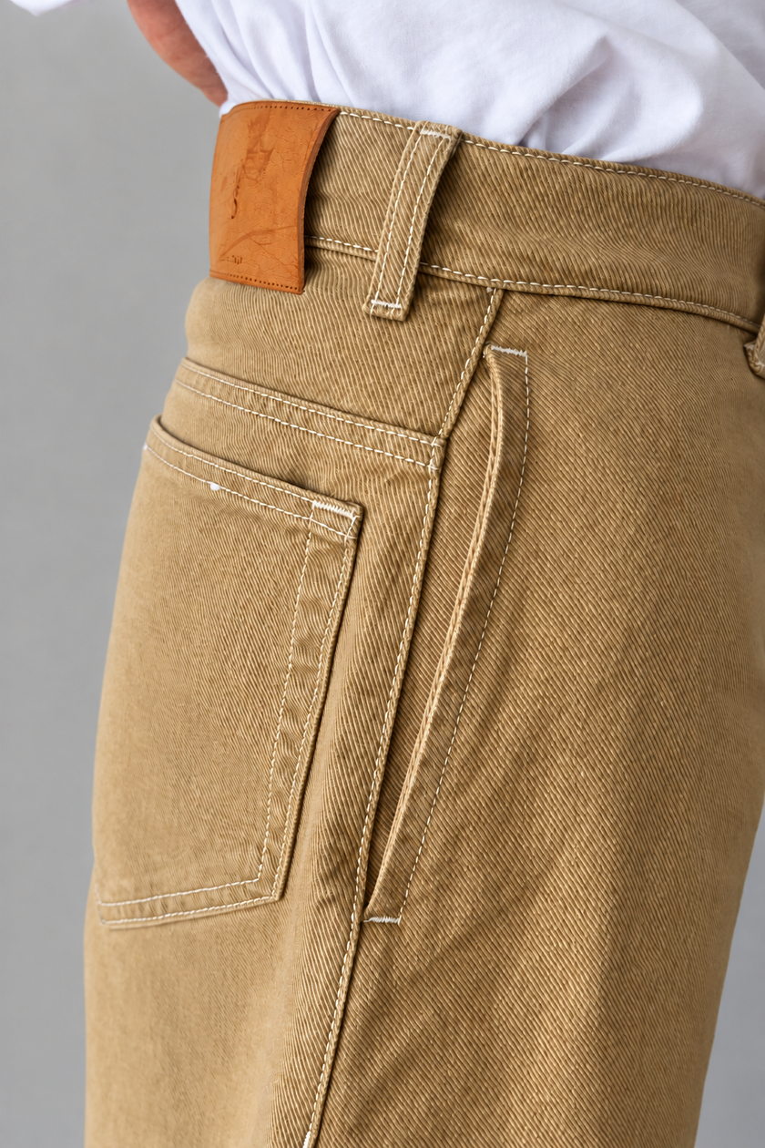 Pantalone WOODEN - BALLOON CAMMELLO