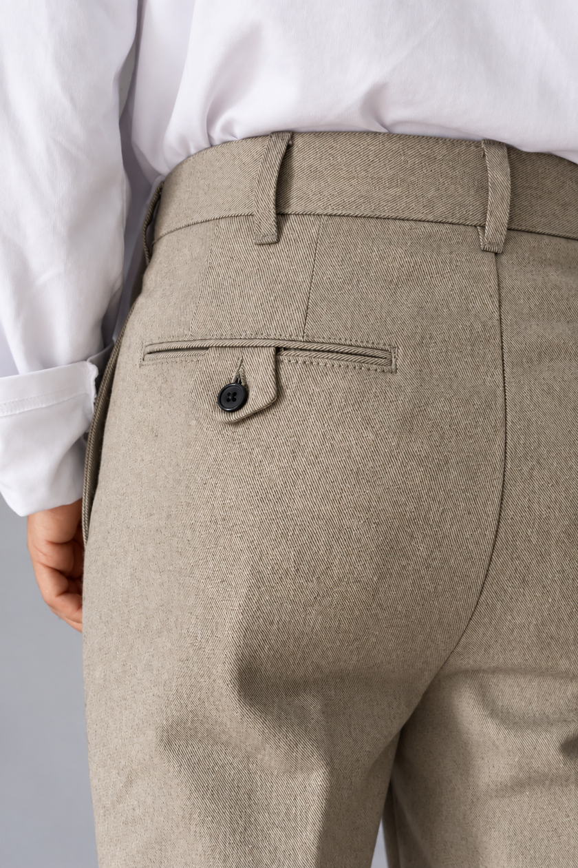Pantalobe WOODEN - NEW VINTAGE BEIGE