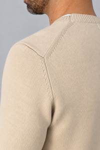 Maglione cashmere GIANNI LUPO - CAMEL GL383S