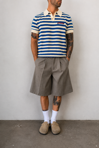 TAGLIE MANCANTI IN RIASSORTIMENTO, SCRIVICI PER AVERE LA TUA                               Polo in maglia PROHIBITED - 1030108 BLUE