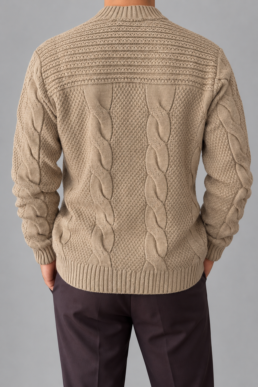 Cardigan granpa SQUAD2 - MA612 BEIGE