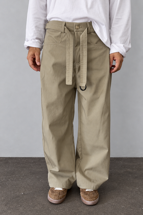 Pantalone belted TELAMIRA - CTP06304 KJAKI