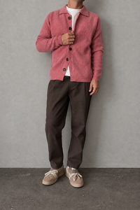 Cardigan WOODEN - DOBBIACO ROSA