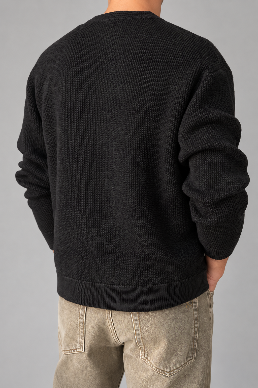 Cardigan Zip HAMAKI-OH - 3228H NERO