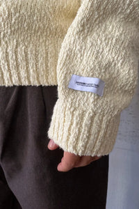 Maglione bouclé DRDENIM - MIC ECRU'