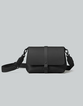 Pochette GASTON LUGA - SLASH CROSSBODY NERA